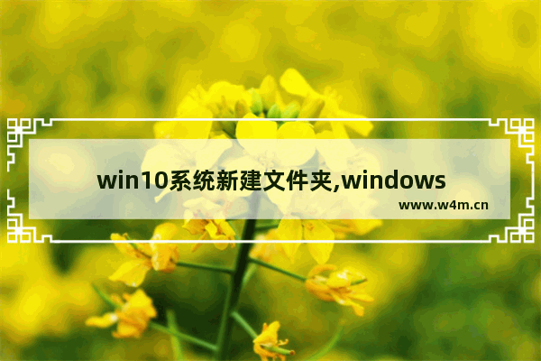 win10系统新建文件夹,windows10新建文件夹