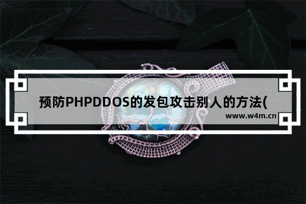 预防PHPDDOS的发包攻击别人的方法(iis+linux)