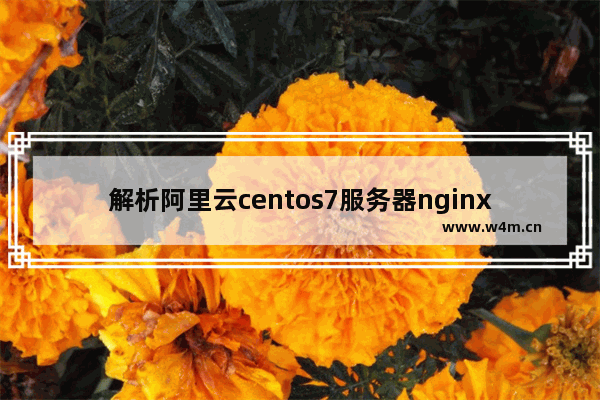 解析阿里云centos7服务器nginx配置及常见问题解答