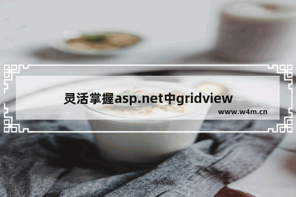 灵活掌握asp.net中gridview控件的多种使用方法 上