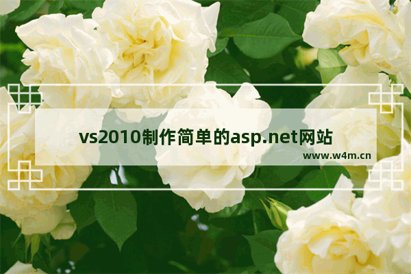 vs2010制作简单的asp.net网站