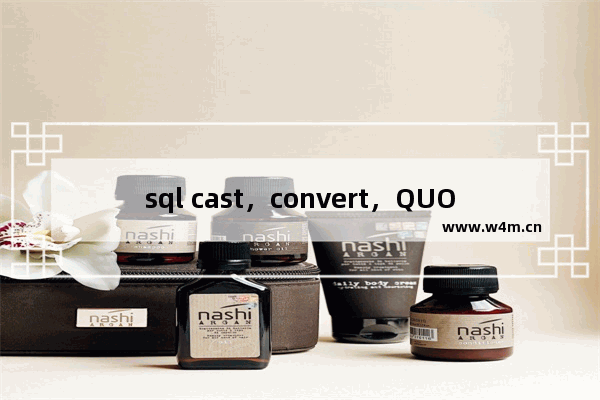 sql cast，convert，QUOTENAME，exec 函数学习记录