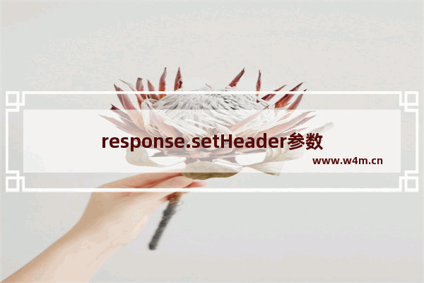 response.setHeader参数、用法的介绍