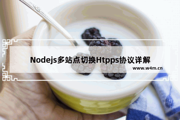 Nodejs多站点切换Htpps协议详解及简单实例