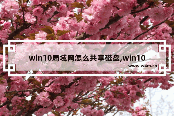 win10局域网怎么共享磁盘,win10怎么添加网络共享盘