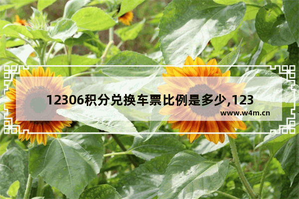 12306积分兑换车票比例是多少,12306积分怎么兑换车票比例