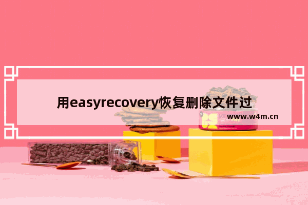 用easyrecovery恢复删除文件过程,如何用easyrecovery恢复数据