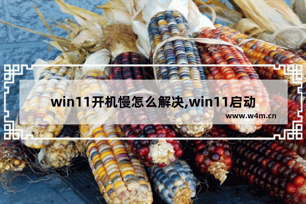 win11开机慢怎么解决,win11启动慢