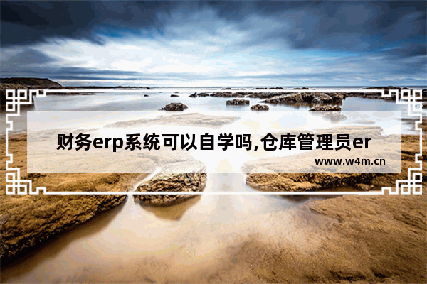 财务erp系统可以自学吗,仓库管理员erp系统可以自学吗