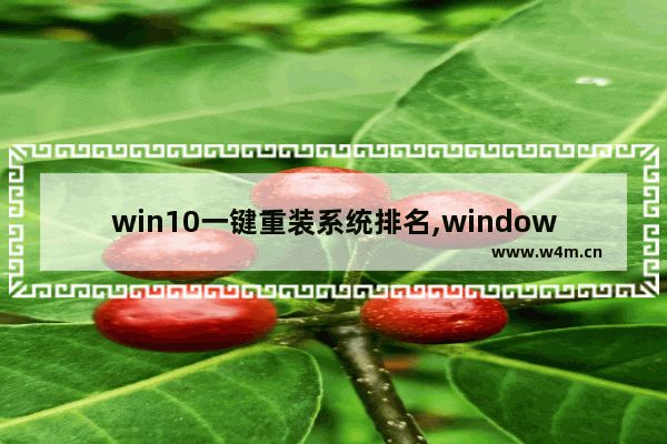 win10一键重装系统排名,windows10一键装机