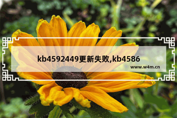 kb4592449更新失败,kb4586793更新失败