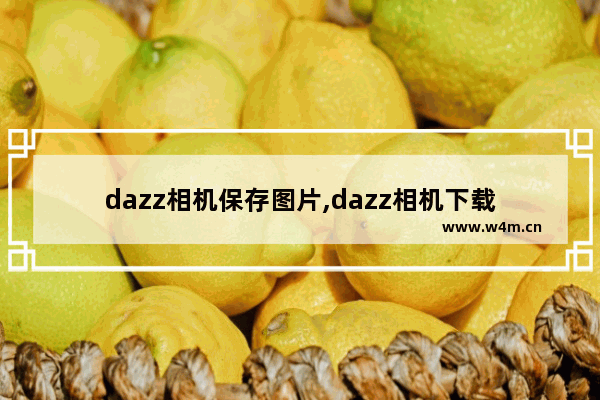 dazz相机保存图片,dazz相机下载