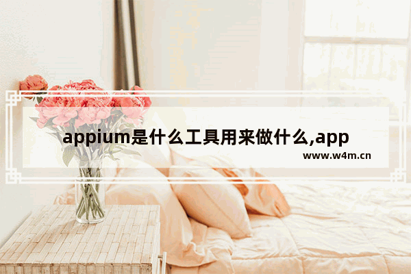 appium是什么工具用来做什么,appium有什么用