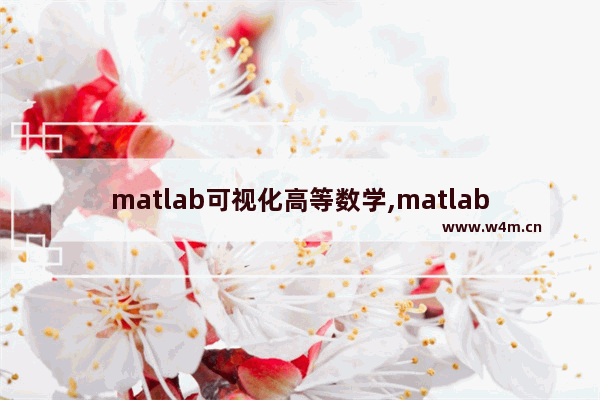 matlab可视化高等数学,matlab 可视化