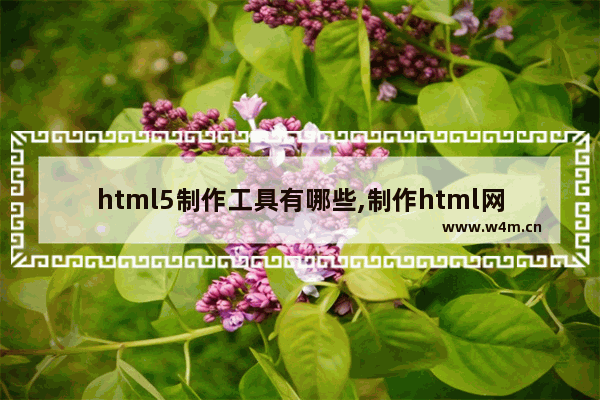 html5制作工具有哪些,制作html网页需要哪些软件