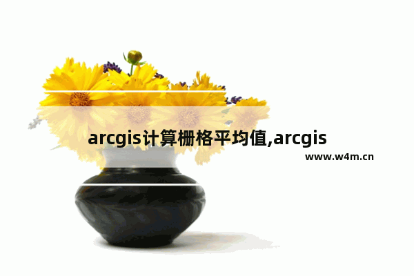 arcgis计算栅格平均值,arcgis统计某一区间栅格数量