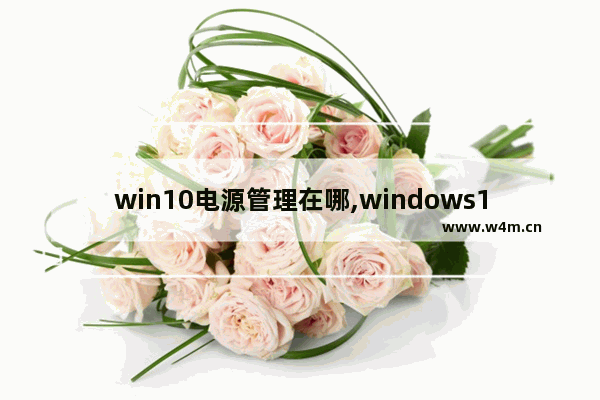 win10电源管理在哪,windows11电源设置