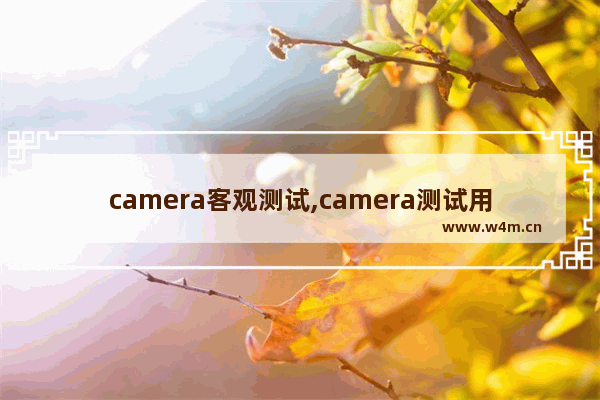 camera客观测试,camera测试用例