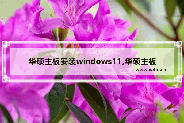 华硕主板安装windows11,华硕主板安装win10系统教程