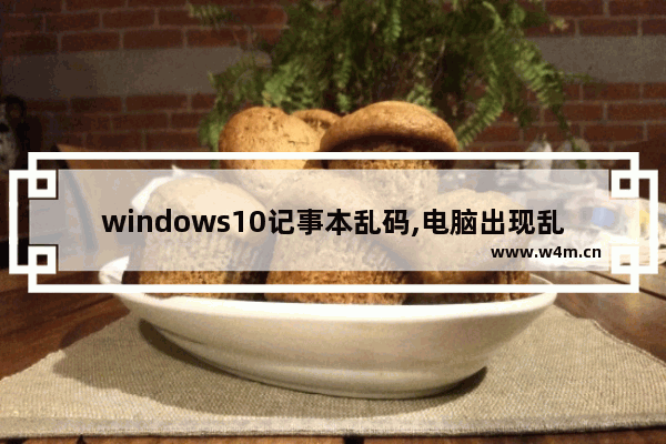 windows10记事本乱码,电脑出现乱码win10