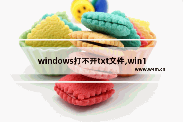 windows打不开txt文件,win10系统无法打开文件