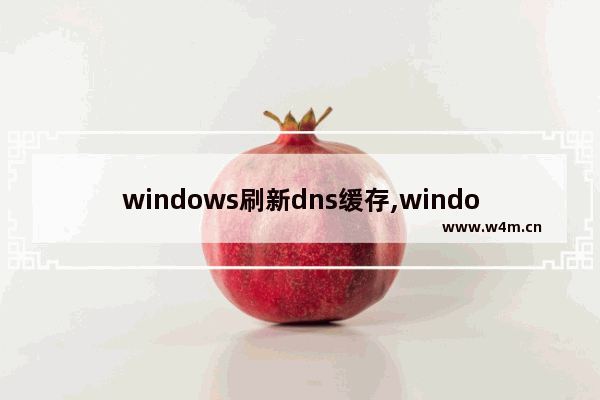 windows刷新dns缓存,windows10刷新dns_1