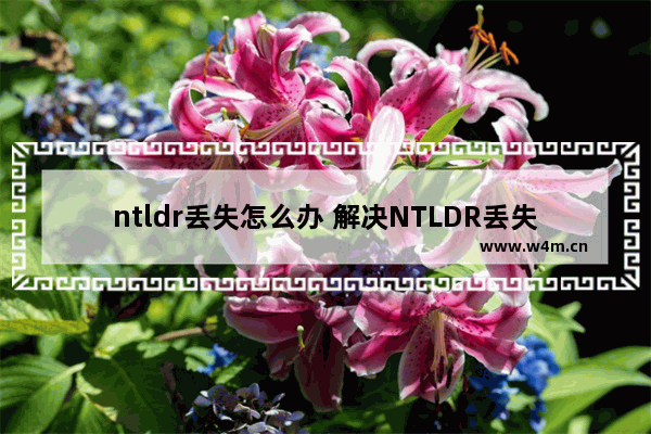 ntldr丢失怎么办 解决NTLDR丢失问题