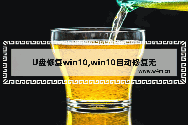 U盘修复win10,win10自动修复无法修复 从u盘修复