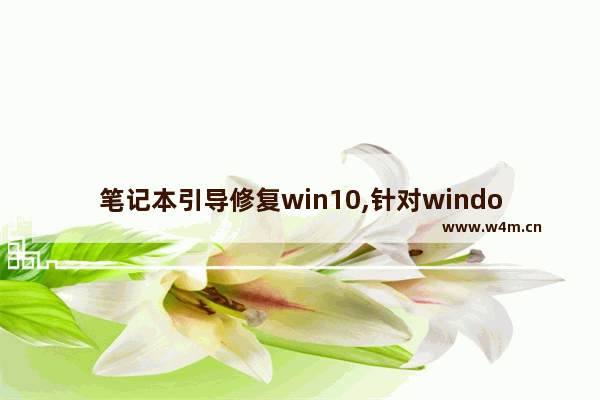 笔记本引导修复win10,针对windows10的功能更新1909安装失败