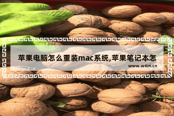 苹果电脑怎么重装mac系统,苹果笔记本怎样重装系统