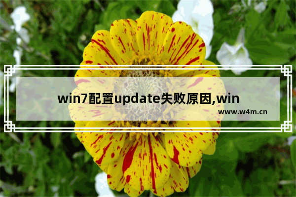 win7配置update失败原因,win7旗舰版windows update失败