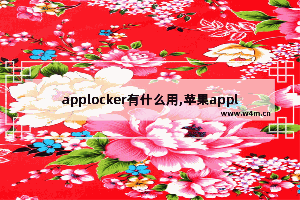 applocker有什么用,苹果applocker怎么使用