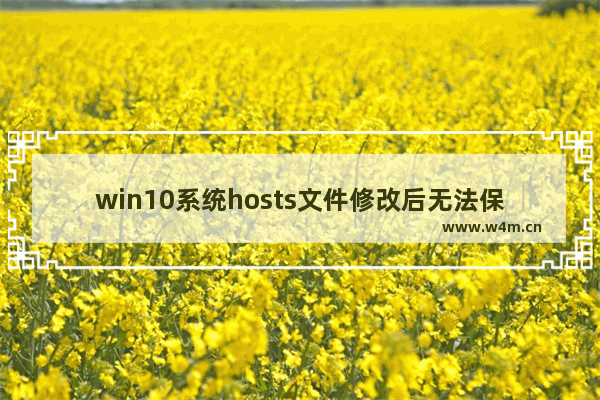 win10系统hosts文件修改后无法保存,host文件更改无法保存