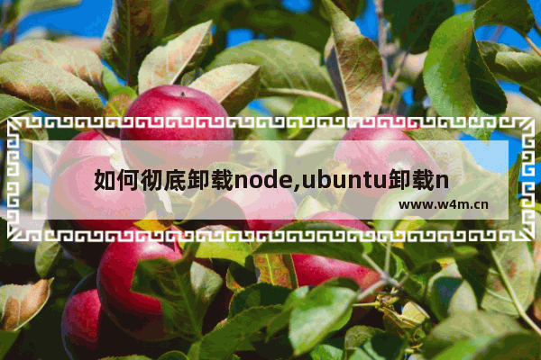 如何彻底卸载node,ubuntu卸载node