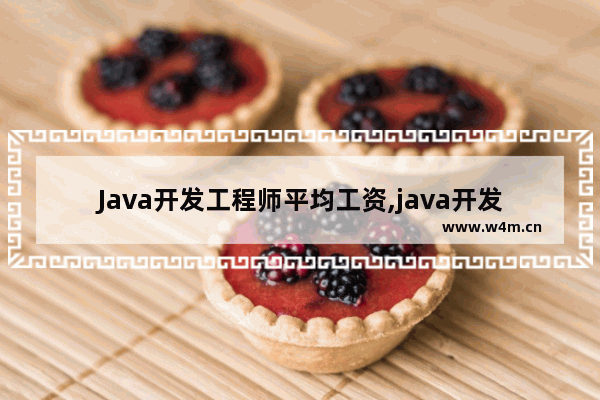 Java开发工程师平均工资,java开发人员工资多少钱