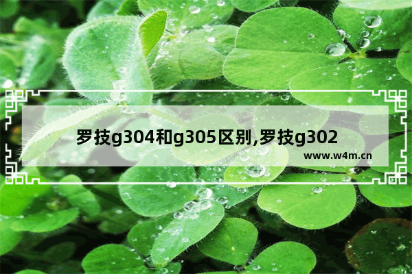 罗技g304和g305区别,罗技g302和g303区别