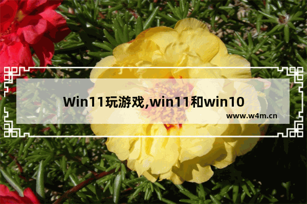 Win11玩游戏,win11和win10游戏