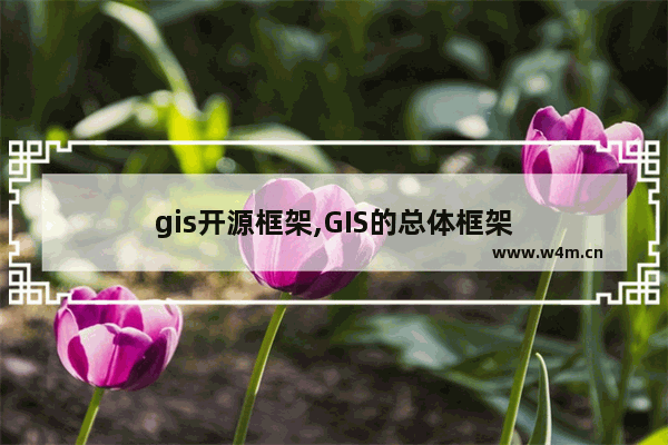 gis开源框架,GIS的总体框架