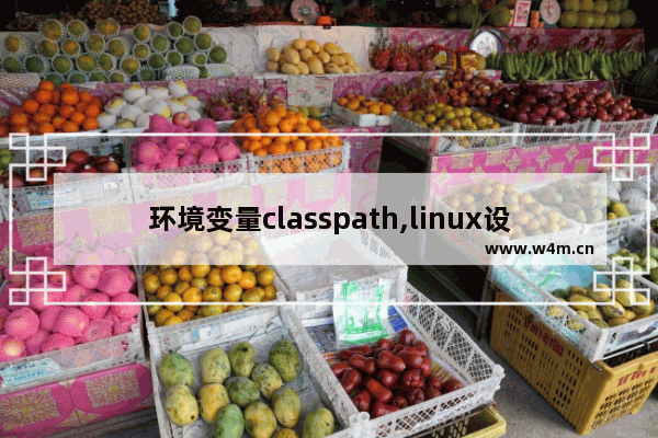 环境变量classpath,linux设置classpath