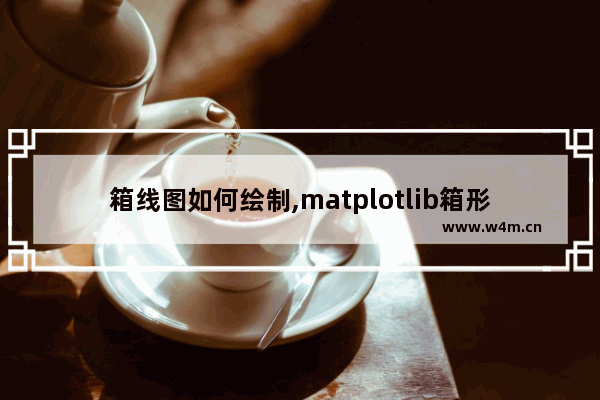 箱线图如何绘制,matplotlib箱形图