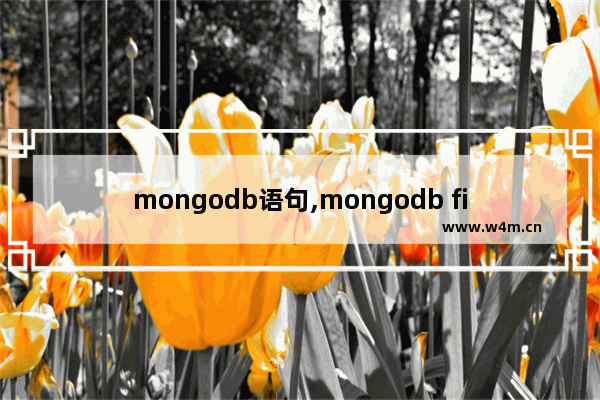 mongodb语句,mongodb findall