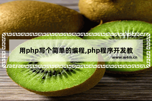 用php写个简单的编程,php程序开发教程