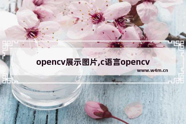 opencv展示图片,c语言opencv打开图片