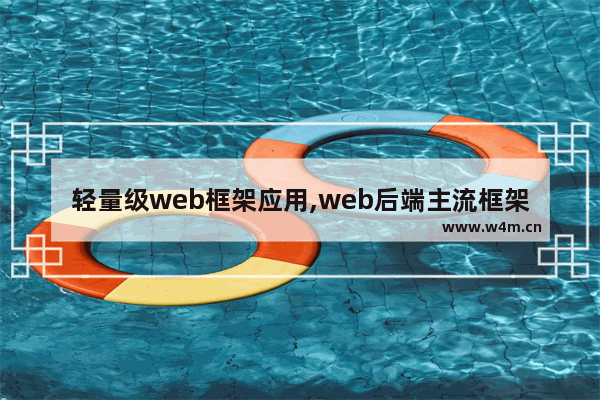 轻量级web框架应用,web后端主流框架,轻量级web框架应用,web后端主流框架是什么