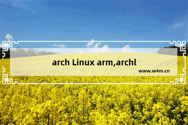 arch Linux arm,archlinux安装指南