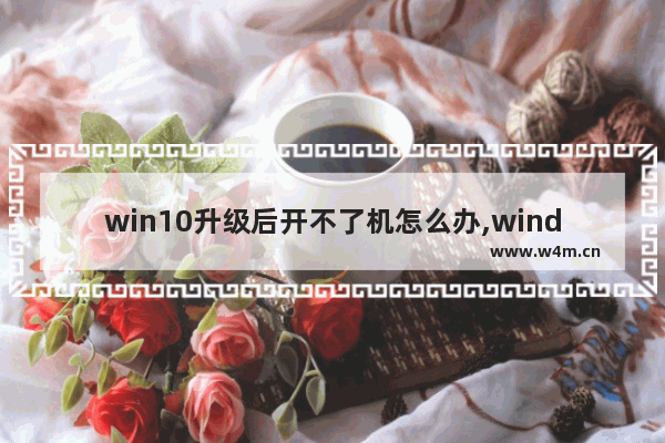 win10升级后开不了机怎么办,windows10系统升级后无法开机