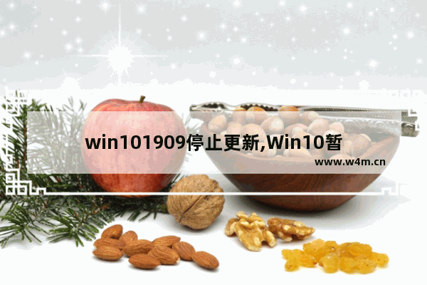 win101909停止更新,Win10暂停更新