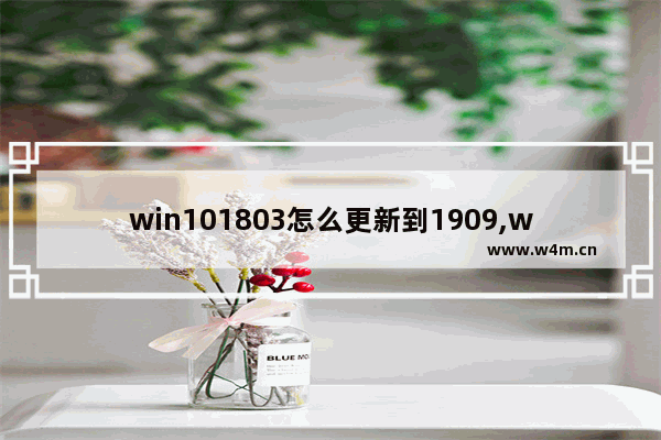 win101803怎么更新到1909,win101809无法更新到1909