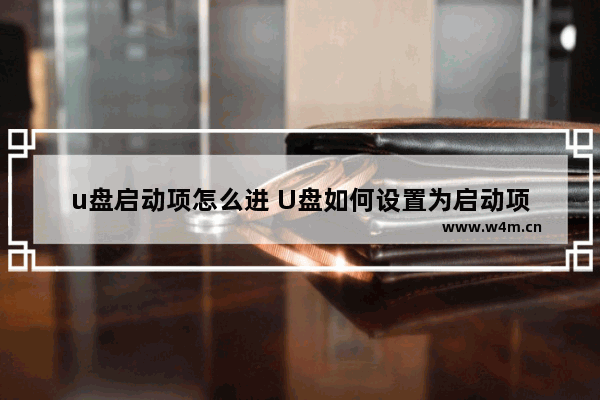 u盘启动项怎么进 U盘如何设置为启动项