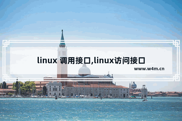 linux 调用接口,linux访问接口的命令